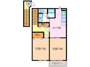 ドエル杉山の物件間取画像